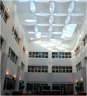Commercial Space shade sails